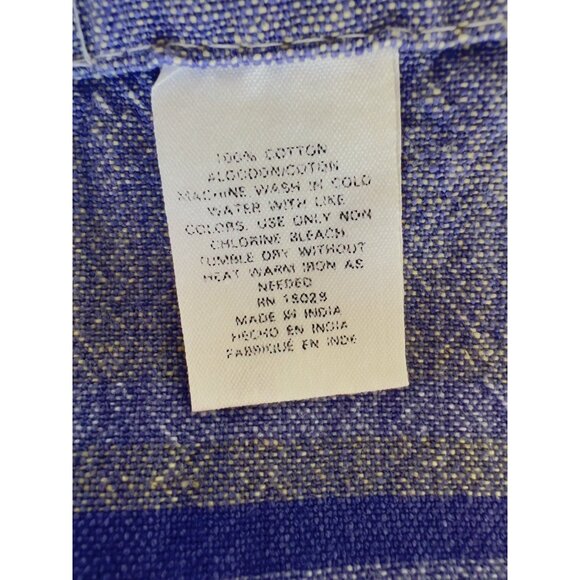 Fiesta Style Tablecloth Plaid 53”W X 74”L Colorful Dining Linens Tabletop - Picture 4 of 8